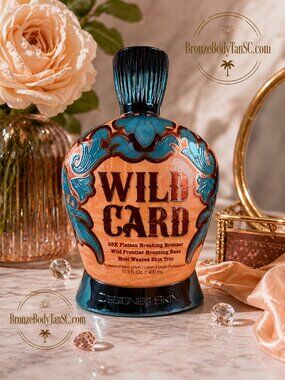 ☀️ Wild Card ☀️ - Designer Skin - Bronzing tanning Lotion - New 13.5oz NEW 2026